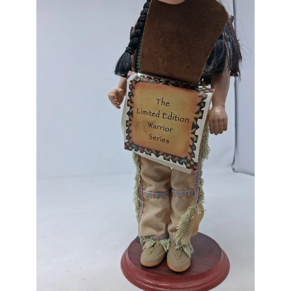 Sandy Dolls Limited Warrior Series  1996 Native American Style Doll Soaring Hawk